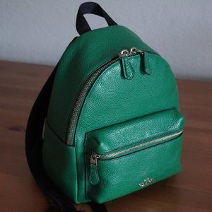Coach Charlie Mini Backpack, Green